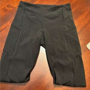 Lululemon Fast & Free black leggings, Size 4